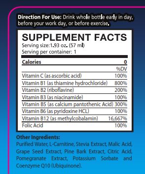 Image of Biomaxx RTD Supplement Facts